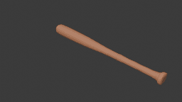 Baseball Bat v2 3d model