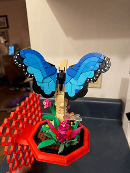 Lego Insect Display Tray - Multiboard Compatible 3d model