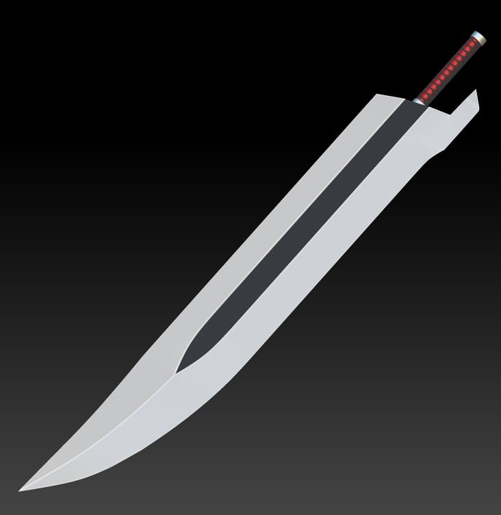 True Bankai Zangetsu 3d model