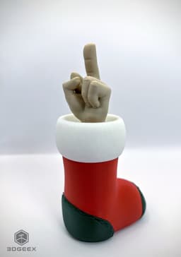 Surprise Christmas Stocking 3d model