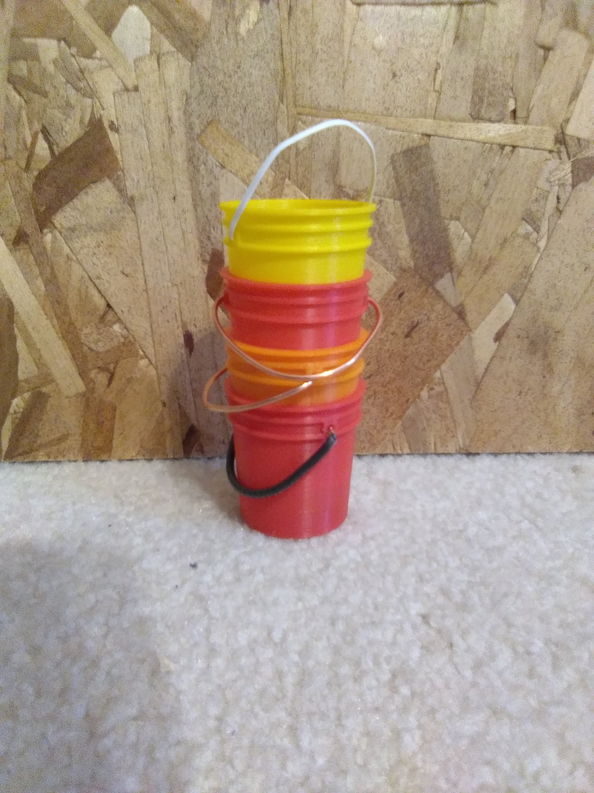 mini bucket 3d model