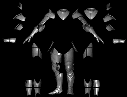 HARROS THE VASSAL FULL PLATE ARMOR WITH GORGET life size - Mortal Shell I and II Fan Art STL 3d model