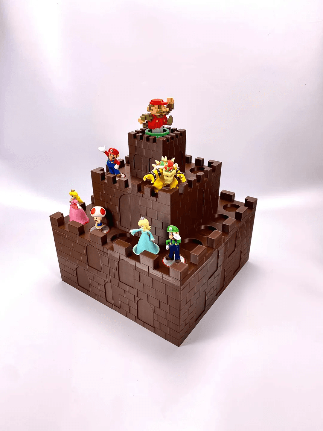 Super Mario Amiibo Castle 3d model