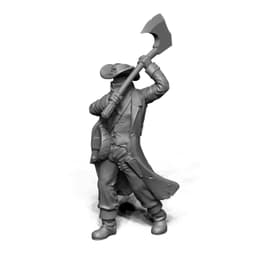 J W Clarkson - Heroic Watcher 3d model
