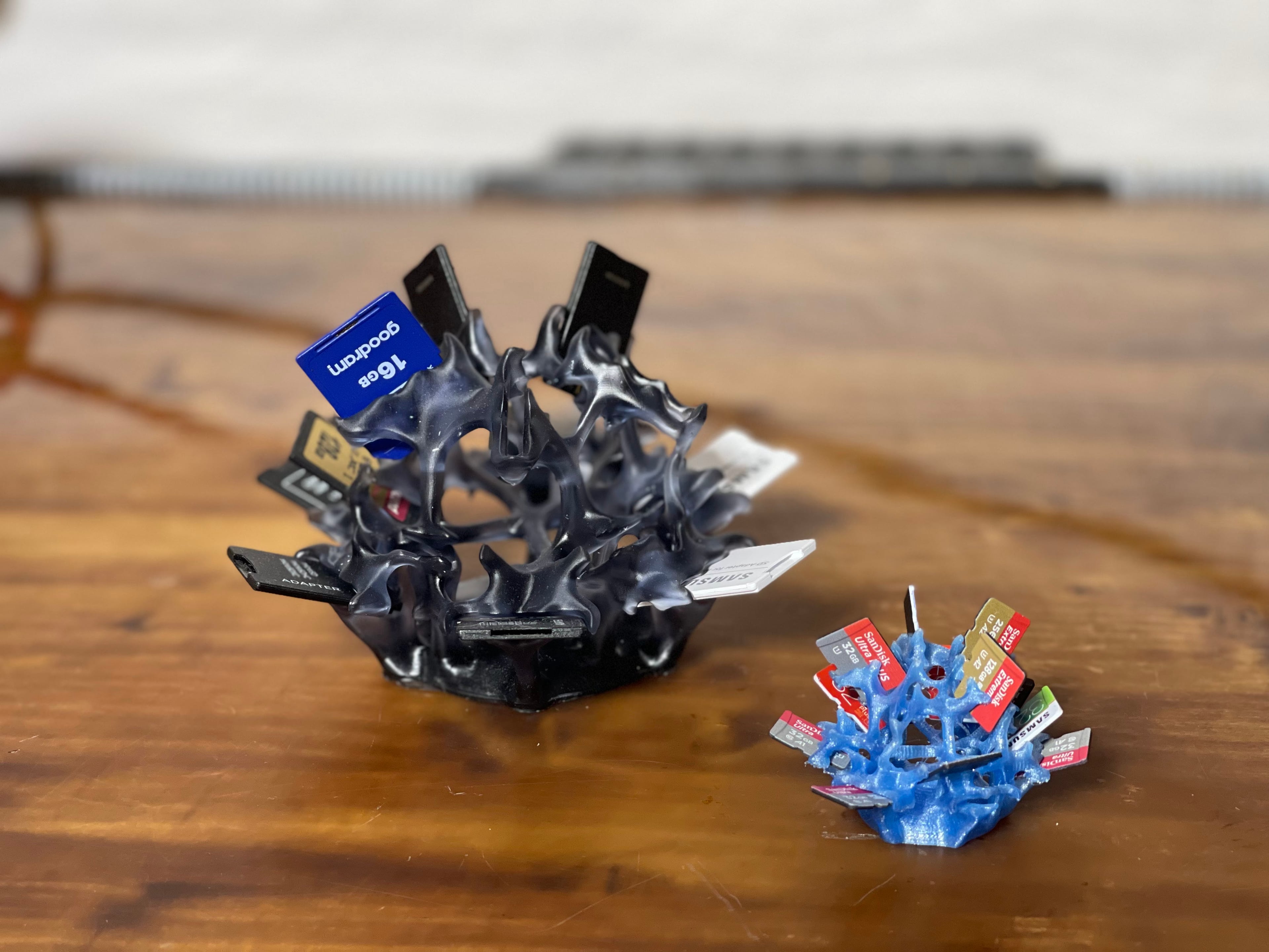 Funky SD/microSD Card Tree 3d model