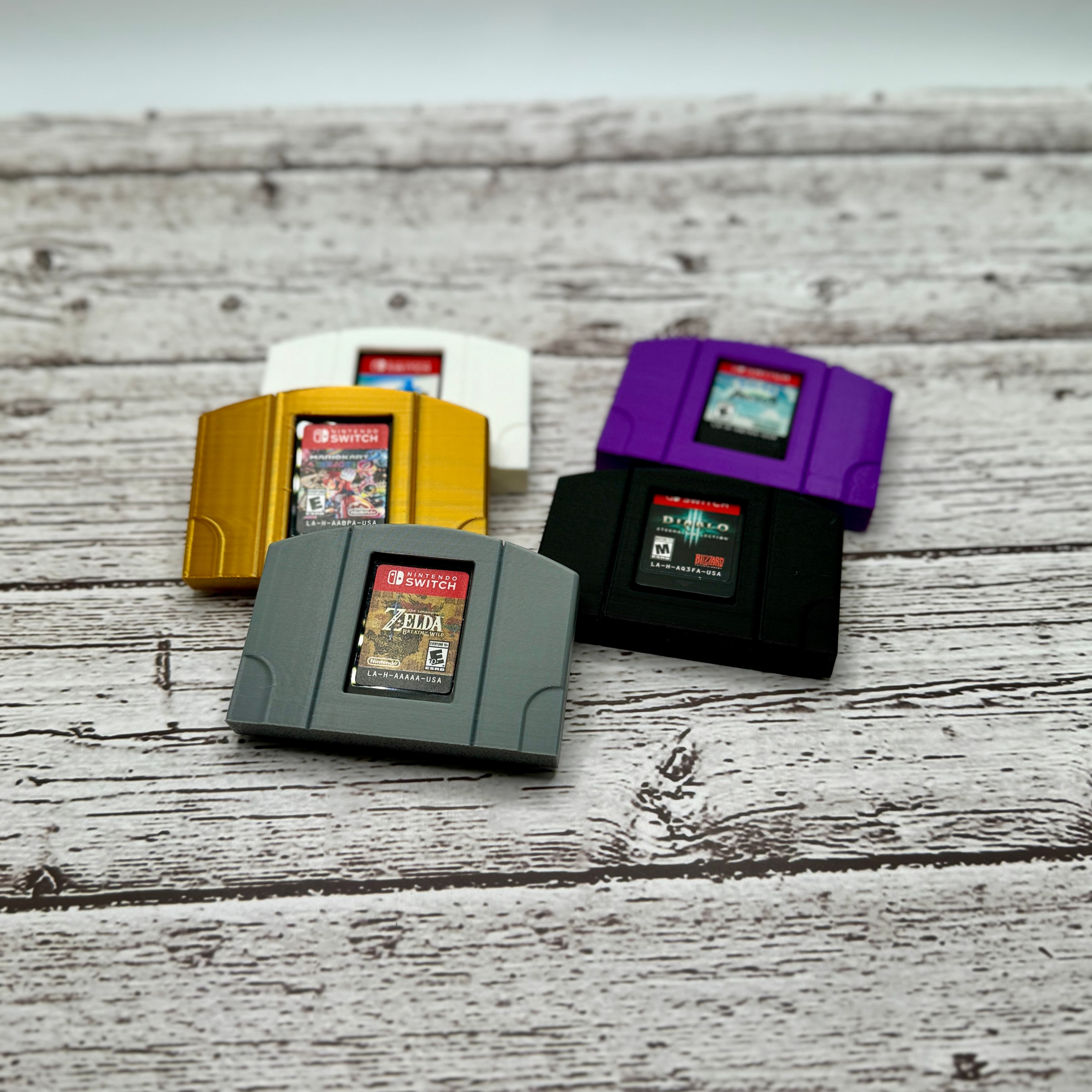 N64 Style Switch Game Holder 3d model