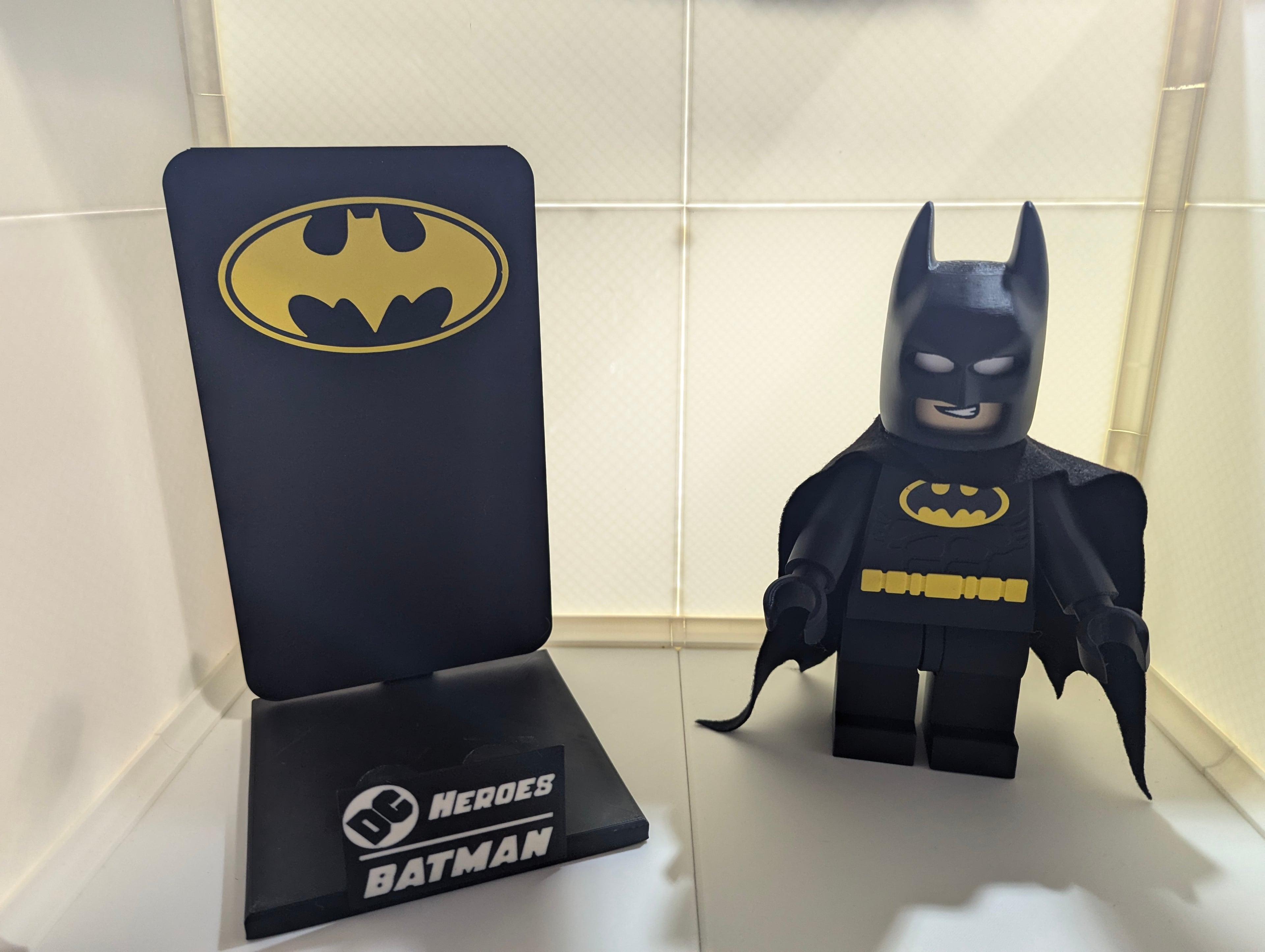 Batman Multicolor Nameplate Set 3d model