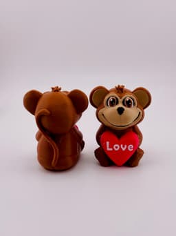 Luvables Monkey 3d model