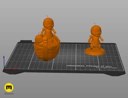 GoW_figures_joined_with_boat_3Demon.stl 3d model