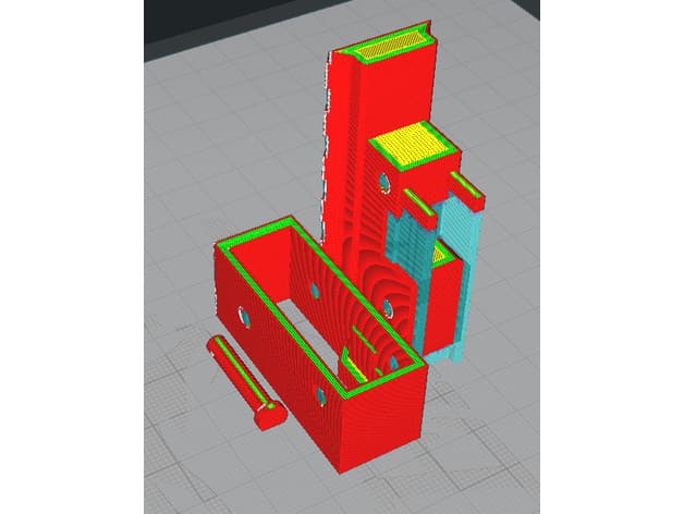 A2 bayonet lug mount 3d model