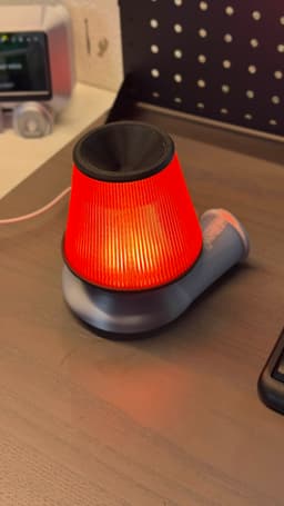 Turbo Intake Desk Lamp - LED Lamp Kit 001 3d model