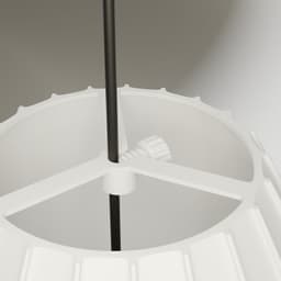 Flute Pendant Lamp – Universal Socket Fit, No Supports Needed 3d model