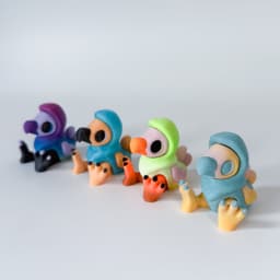 Dodo Flexi and Crate 3d model