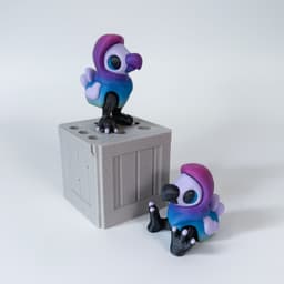 Dodo Flexi and Crate 3d model