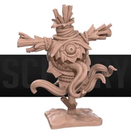 Scarecrow Mimic Halloween 3d model