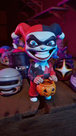 MASKtober Trick or Treat figure 3d model