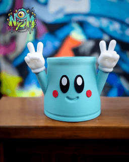 Vibie Peace Pot - Nomz 3d model