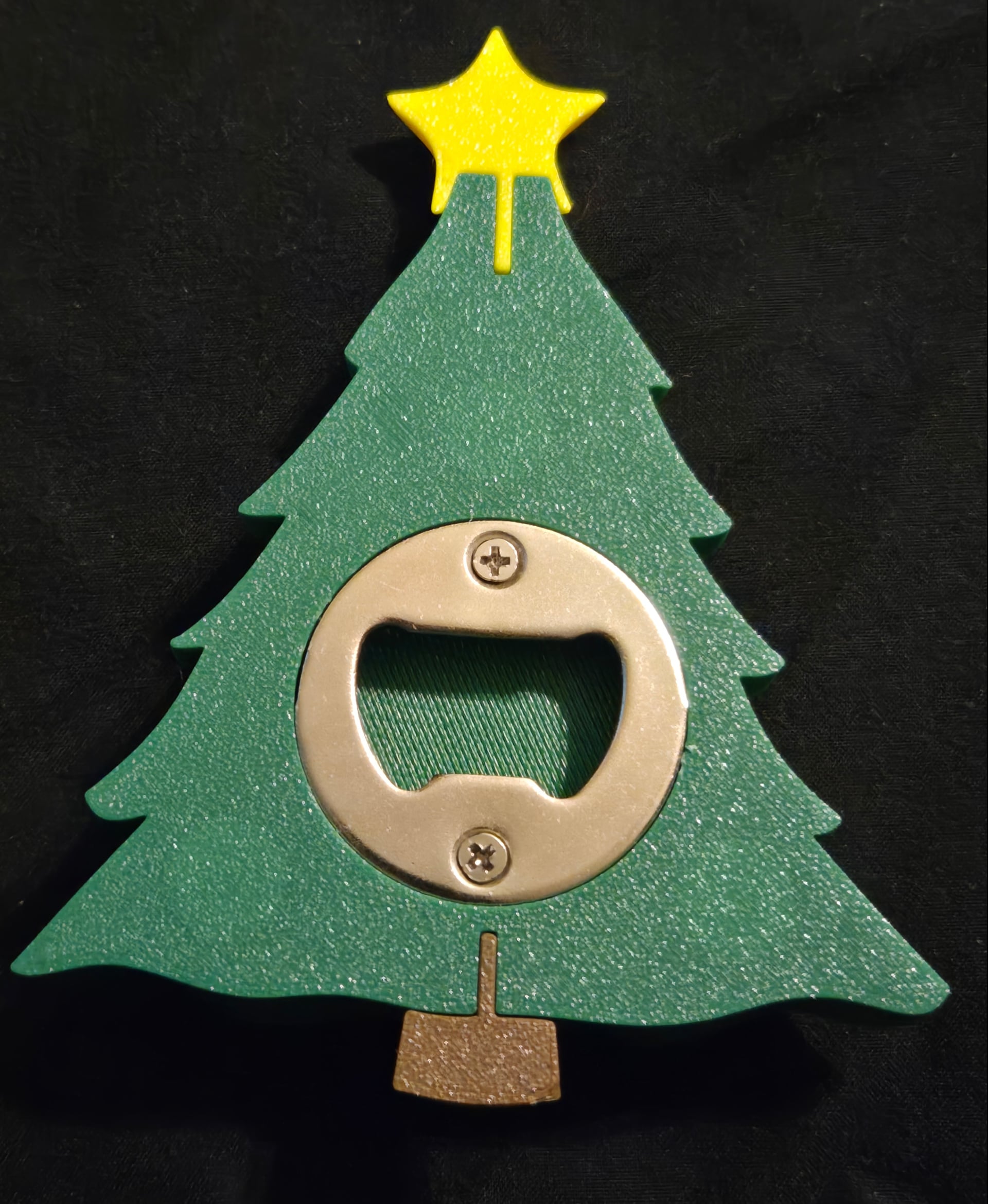 Christmas Tree Magnet Bottle Opener 3d model