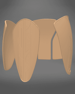 Ahsoka Tano's Rebels and The Clone Wars Armor - Star Wars 3d model