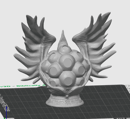 Biblically Accurate Angel - Tree Topper Ornament - 3D Print STL/3MF 3d model