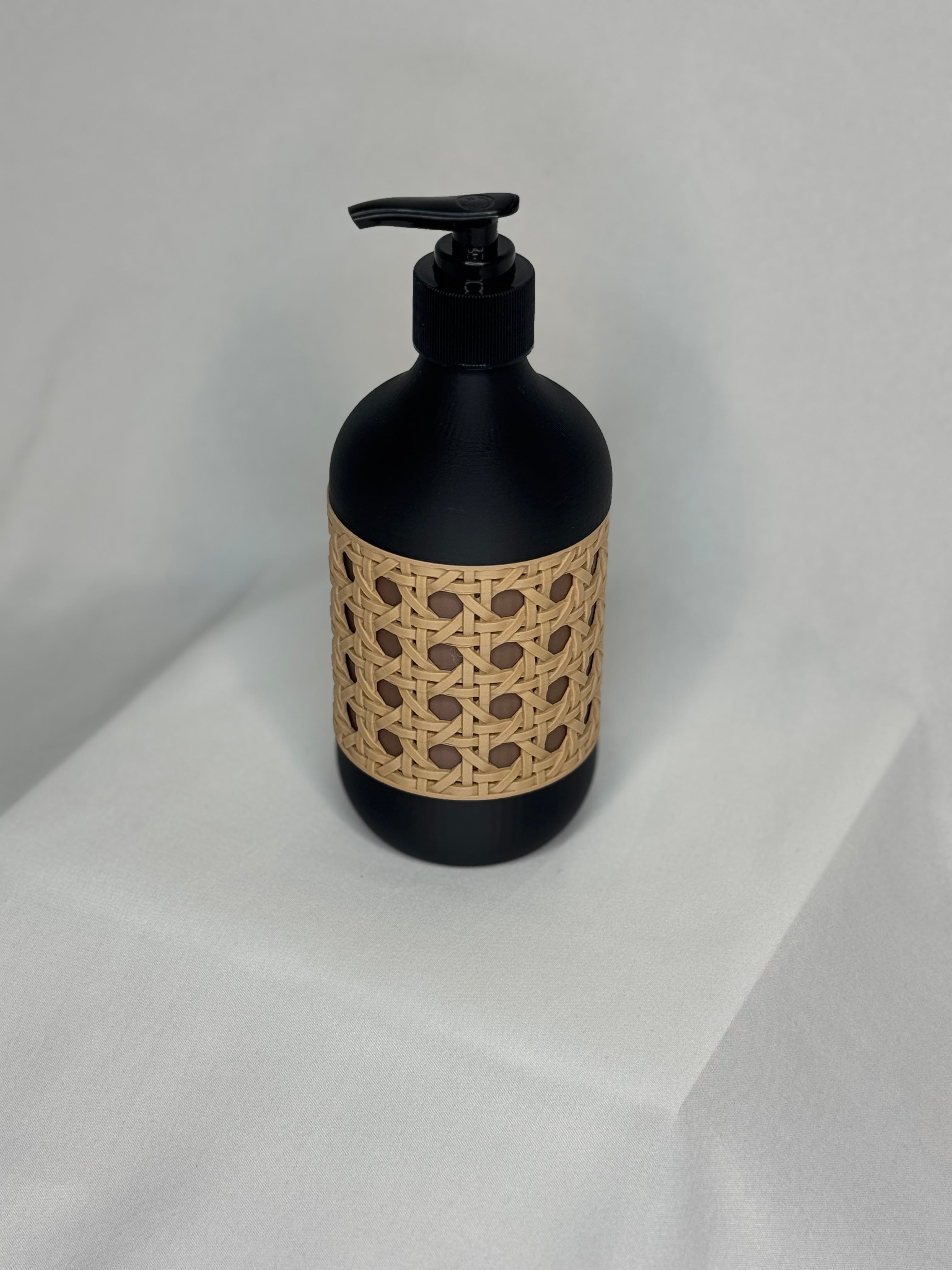Rattan Soap Bottle 3d model