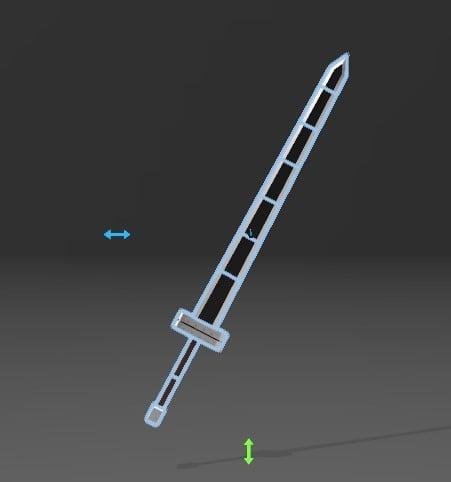 Gut's Raiders Sword Berserk 3d model