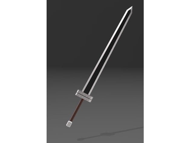 Gut's Raiders Sword Berserk 3d model
