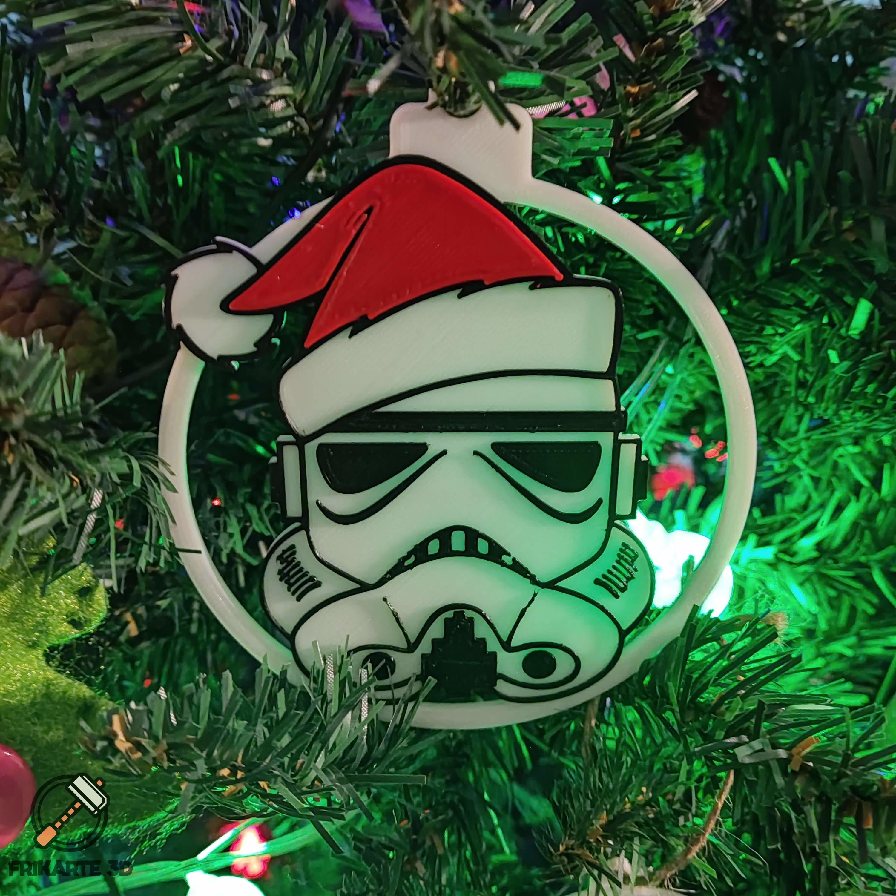 Stormtrooper Christmas Tree Decoration 3d model