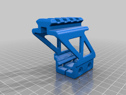 umarex glock 17 upper picatinny 3d model