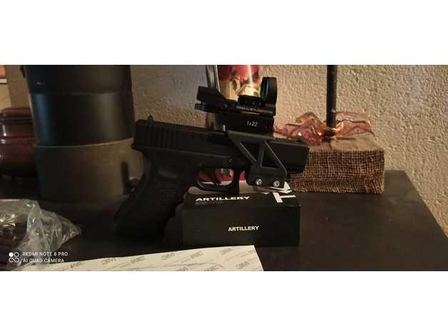 umarex glock 17 upper picatinny 3d model