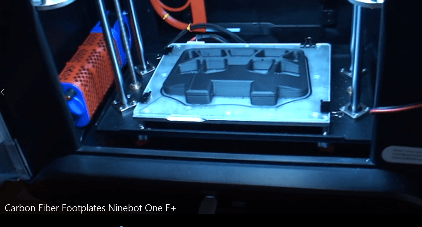 Ninebot One E+ Foot Plate 3d model