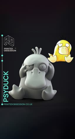 Psyduck - Pokemon - Fan Art 3d model