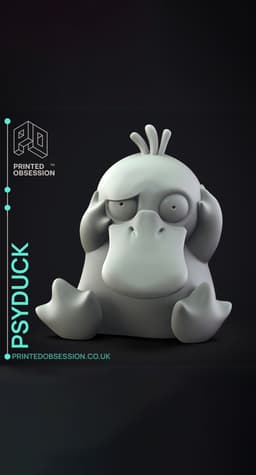 Psyduck - Pokemon - Fan Art 3d model