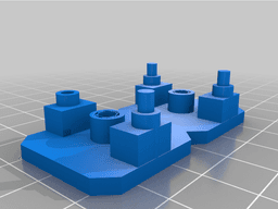 CMS relay holder 3d model