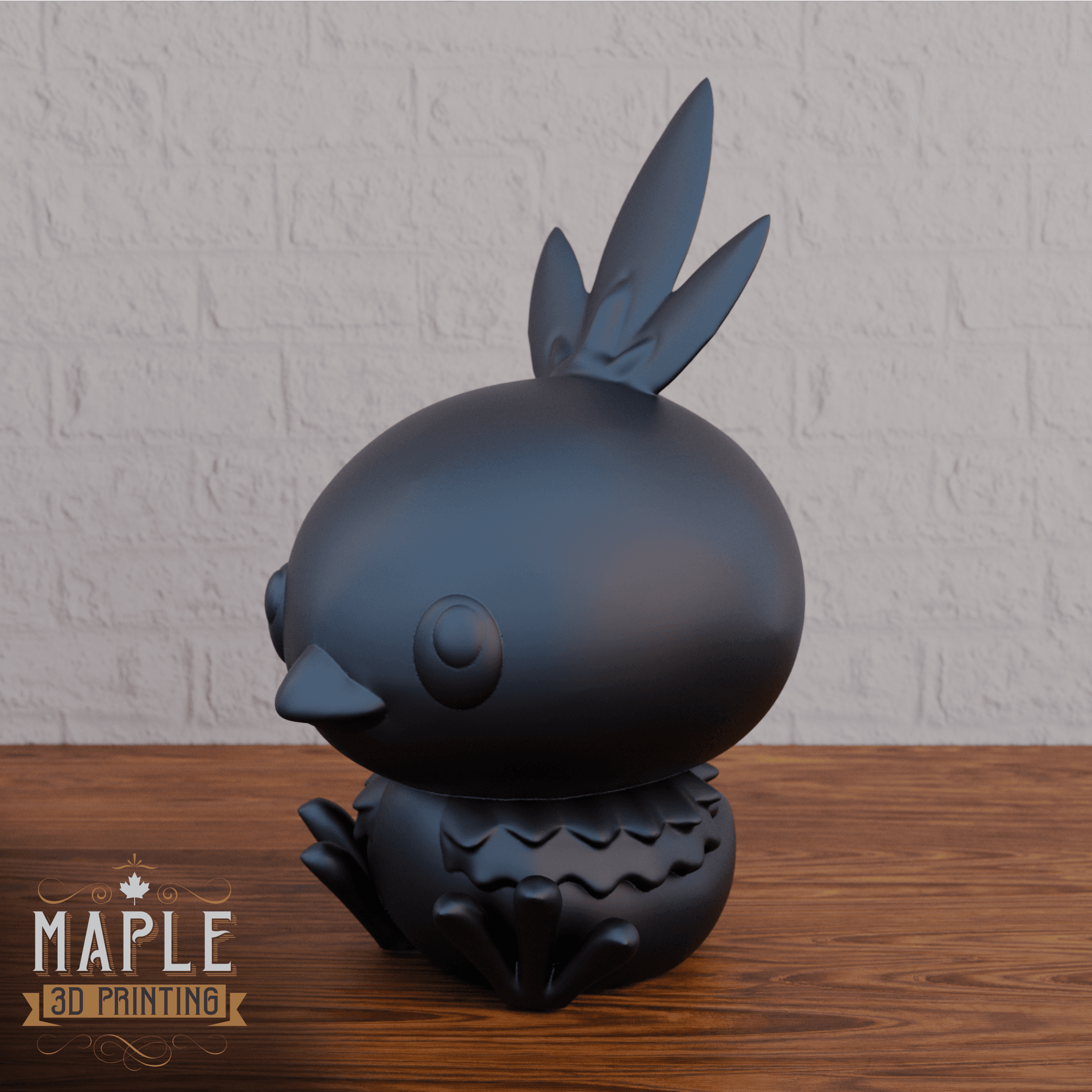 Torchic - Ornamental and Basic - Pokemon 3d model