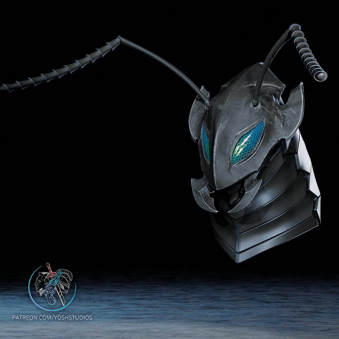Ant King Helmet 3D printer STL File 3d model