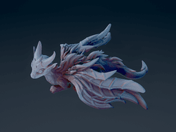 Cute Dragon 7 3d model