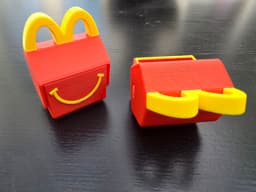 Happy Meal Flip Case 3d model