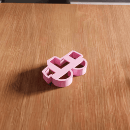 Pickup Truck Cookie Cutter Stamp Utensil 3d model