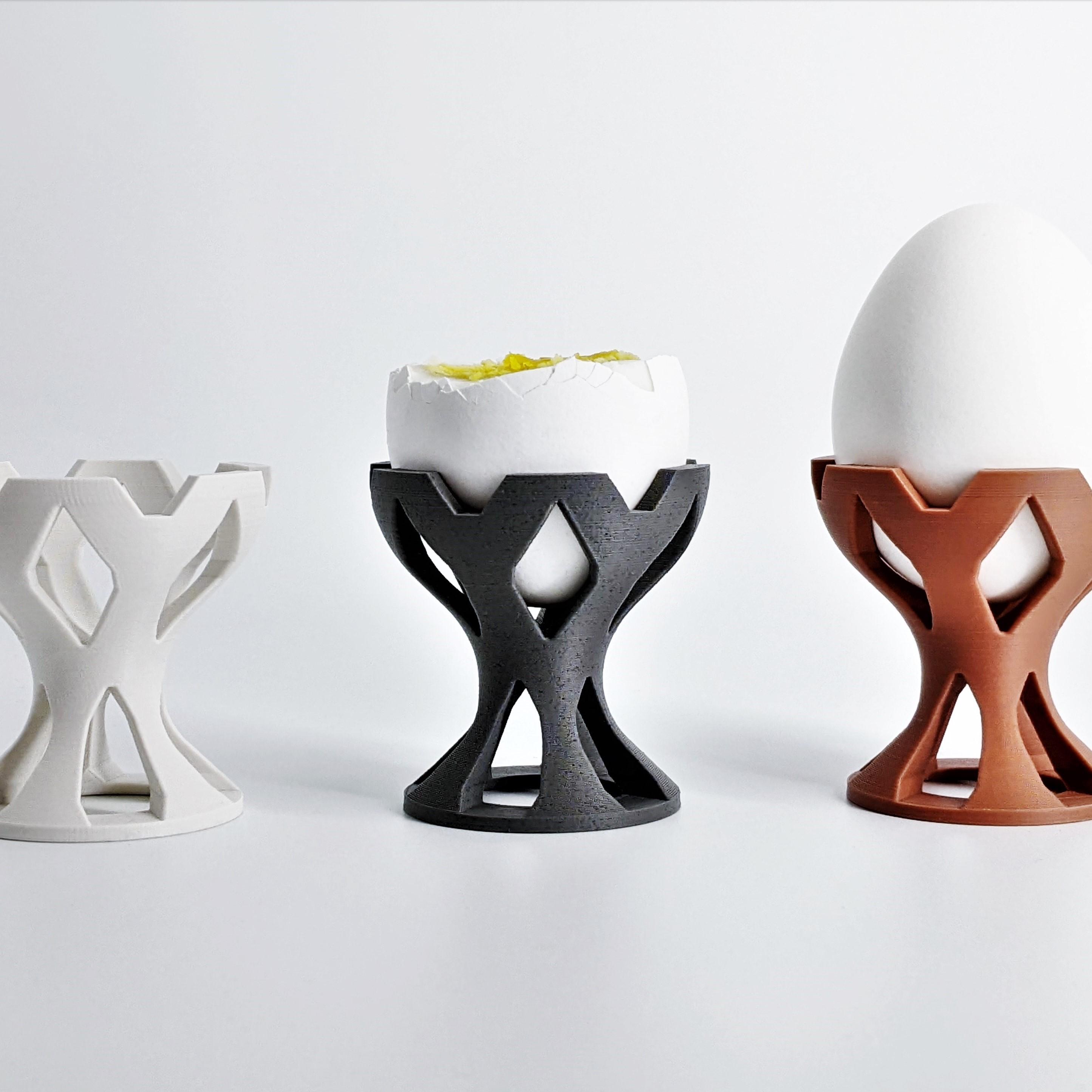 Egg Cup modern Look - Unique 3D Print Design for Breakfast | STL File 3d model
