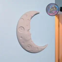 wall moon 3d model