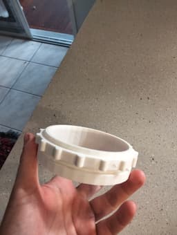 Still Air Box Port (for mycology) 3d model
