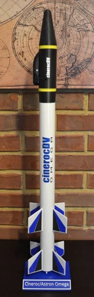 Model Rocket Display Stands Collection 3d model
