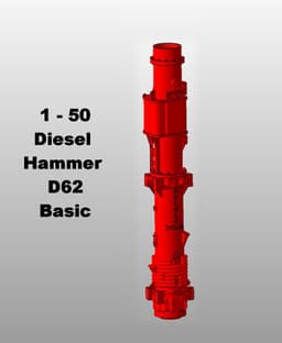 1 - 50 Dieselhammer D62 Basic.stl 3d model