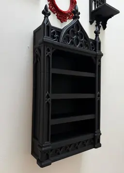 Giant Cathedral Shelf Gothic Home Decor 3d model