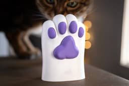 Super Cute Paw Pen Cup 3d model