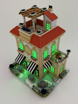Fulv's Pizza Restaurant (Santa's Pizza) 3d model