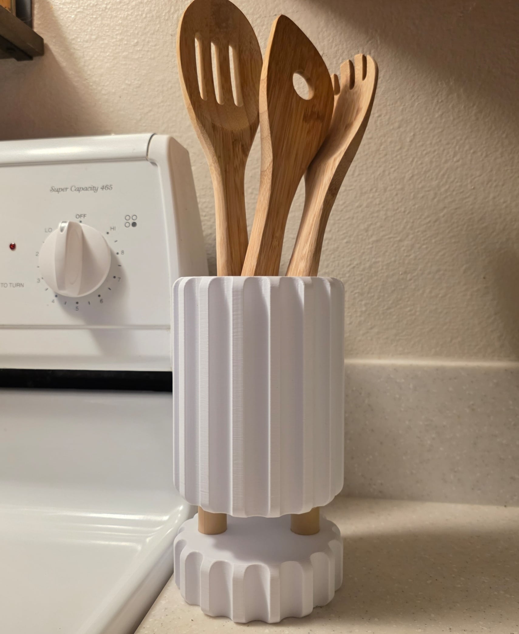 Fluted Holder 3d model