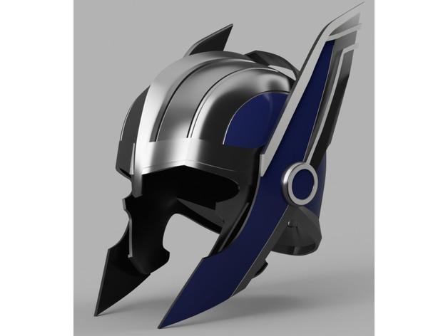 Thor Ragnarok Helmet (Wing Rotator) 3d model