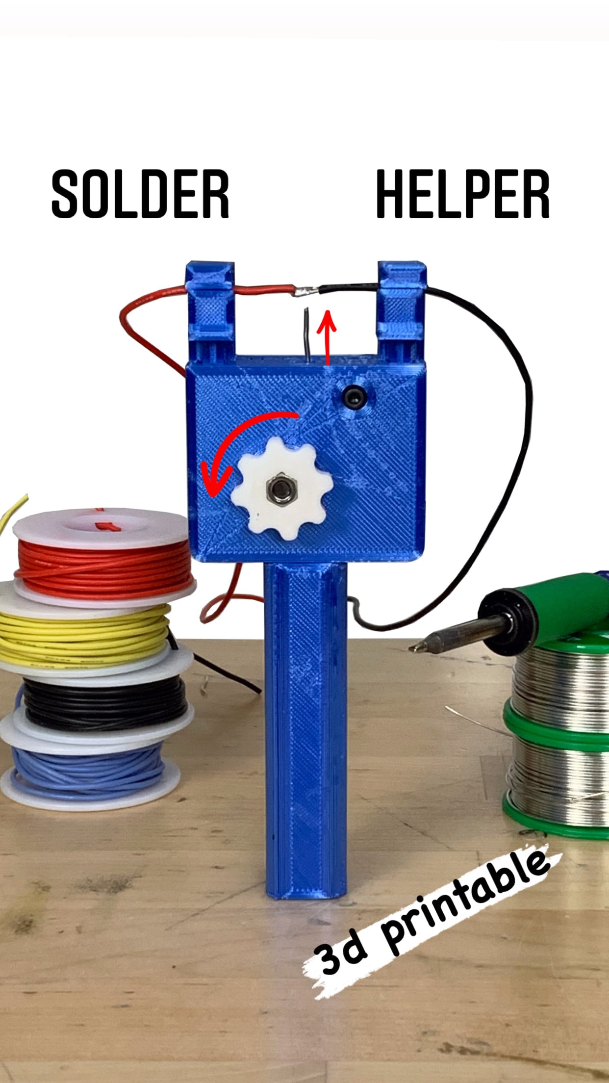 Soldering Helper - Completed Soldering Helper! - 3d model